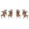 Mid-Century Scandinavian Chairs, 1960s, Set of 8 1
