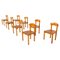 Rainer Daumiller zugeschriebene Mid-Century Pitchpin Chairs, 1970er, 8er Set 1