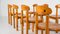 Rainer Daumiller zugeschriebene Mid-Century Pitchpin Chairs, 1970er, 8er Set 8