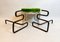 Mid-Century Modern Snake Firedogs in Wrought Iron, Italy, Set of 2 4