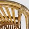 Mid-Century Modern Italian Rattan Armchairs with Curved Armrests, 1960s, Set of 2 12