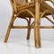 Mid-Century Modern Italian Rattan Armchairs with Curved Armrests, 1960s, Set of 2 17