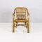 Mid-Century Modern Italian Rattan Armchairs with Curved Armrests, 1960s, Set of 2 6
