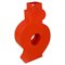 Moderne italienische Picassa Vase aus roter Keramik, Florio Pac Paccagnella zugeschrieben, 2023 1