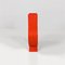 Modern Italian Orange Red Sculpture Vase attributed to Florio Paccagnella 5