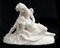 Antike französische Napoleon III Skulptur aus Alabaster 1