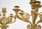 French Napoleon III Style Candelabra Pair in Gilded Bronze, Early 20th Century, Set of 2 4