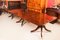 19th Century Regency Triple Pillar Dining Table and Chairs, 1830s, Set of 13 3