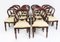Tavolo da pranzo William IV in mogano e sedie da pranzo con schienale a palloncino, 1835, set di 11, Immagine 19