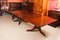 19th Century Regency Revival Triple Pillar Dining Table & Chairs, Set of 15 4