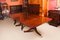 19th Century Regency Revival Triple Pillar Dining Table & Chairs, Set of 15 5
