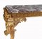 Baroque Italian Gilt Console Table in Breccia Marble, Image 4