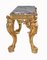 Baroque Italian Gilt Console Table in Breccia Marble, Image 9