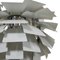Lámpara de techo Artichoke blanca de Poul Henningsen, Imagen 7
