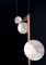 Lampe à Suspension Ofione 2 en Laiton Brossé par Alabastro Italiano 3
