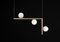Ofione 2 Brushed Brass Pendant Lamp by Alabastro Italiano 2