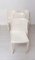 Weiße Selene Stühle von Vico Magistretti für Artemide, Italien, 1970er, 4er Set 10