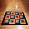 Geometrischer Vintage Teppich von Missoni für T&J Vestor, 1980er 4