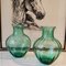 Jarrones vintage verdes de cristal de Murano de Nason, años 60. Juego de 2, Imagen 7
