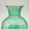 Vases Vintage Verts en Verre de Murano par Nason, 1960s, Set de 2 2