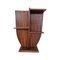 Walnut Magazine Rack, 1980s 1