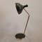 Vintage Olive Table Lamp in Iron, Green and Gold, France, 1990s 6