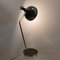 Lampe de Bureau Vintage Olive en Fer, Vert et Doré, France, 1990s 9
