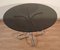 Mid-Century Italian Chrome and Steel Coffee Table with Round Smoked Glass Top, 1960s 12