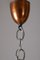 Lámpara colgante vintage de cobre, Imagen 4