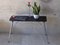 Vintage Entrance Console Table in Black and Chrome, 1950s 2