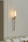 Torca Sconce in Brushed Brass and Glass by Marine Breynaert 2
