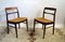 Vintage Stühle aus schlichtem Holz, 6er Set 2