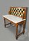 Edwardian Tile Back Marble Top Washstand in Birch, 1890s, Image 3