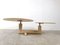 Vintage Adjustable Travertine Coffee Table for Roche Bobois, 1970s, Image 8