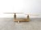 Vintage Adjustable Travertine Coffee Table for Roche Bobois, 1970s 1