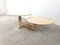 Vintage Adjustable Travertine Coffee Table for Roche Bobois, 1970s 2
