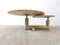 Vintage Adjustable Travertine Coffee Table for Roche Bobois, 1970s 4