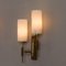 Teak and Brass Wall Sconces in the style of Lunel, 1960s, Set of 2 6