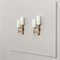 Teak and Brass Wall Sconces in the style of Lunel, 1960s, Set of 2 2