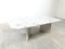 Vintage White Marble Coffee Table, 1970s 8