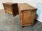 French Bleached Oak Chests of Drawers, 1920s, Set of 2 4
