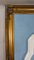 Juego de paneles de yeso muy grandes con marco dorado, años 20. Juego de 4, Imagen 2