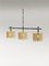 Juliette Pendant Lamp in Bruhed Brass and Gold Shade by Marine Breynaert 8