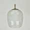 Glass Pendant Light Cora by Wilhelm Wagenfeld for Peill & Putzler, 1952 8