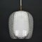 Glass Pendant Light Cora by Wilhelm Wagenfeld for Peill & Putzler, 1952 5