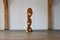 S. Do Lato, Large Abstract Sculpture, 1960s-1970s, Wood and Brass, Image 7