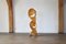 S. Do Lato, Large Abstract Sculpture, 1960s-1970s, Wood and Brass 1