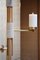 Amaterasu Sconce in Brushed Brass and Marble by Marine Breynaert 2