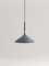 Louisa Pendant Lamp in Brushed and Patinated Brass by Marine Breynaert, Image 1