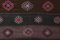 Tappeto Oushak vintage in lana viola rosa, anni '60, Immagine 6